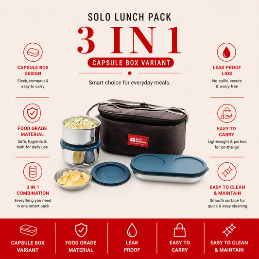 Solo Lunch Pack – Double Wall (3 in 1)