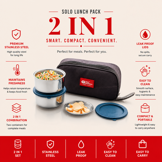 Solo Lunch Pack – Double Wall (2 in 1)