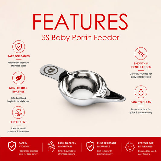 Porrin Baby Feeder 304 Stainless Steel