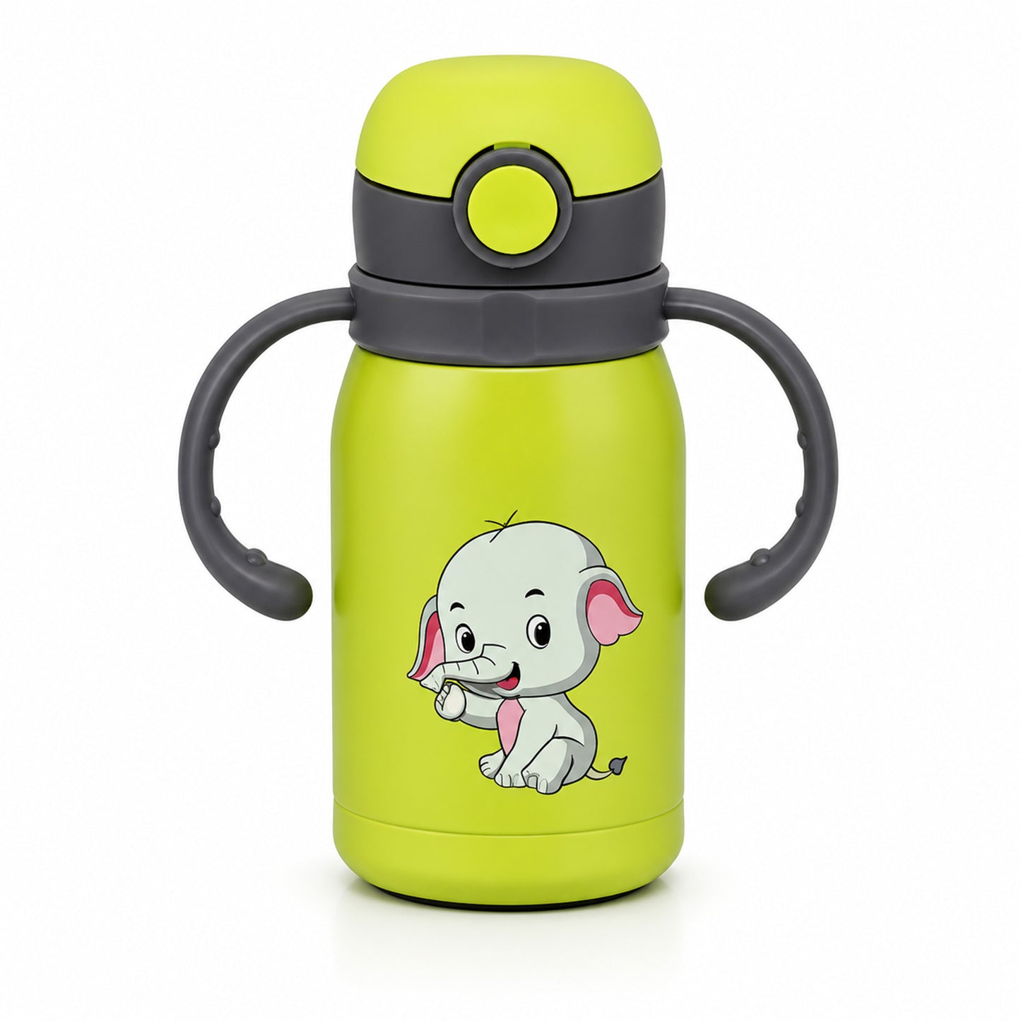 Four Brothers Kids Insulated Sipper Bottle - 300ml – 18Hr Hot & 24Hr Cold, Leakproof with Straw