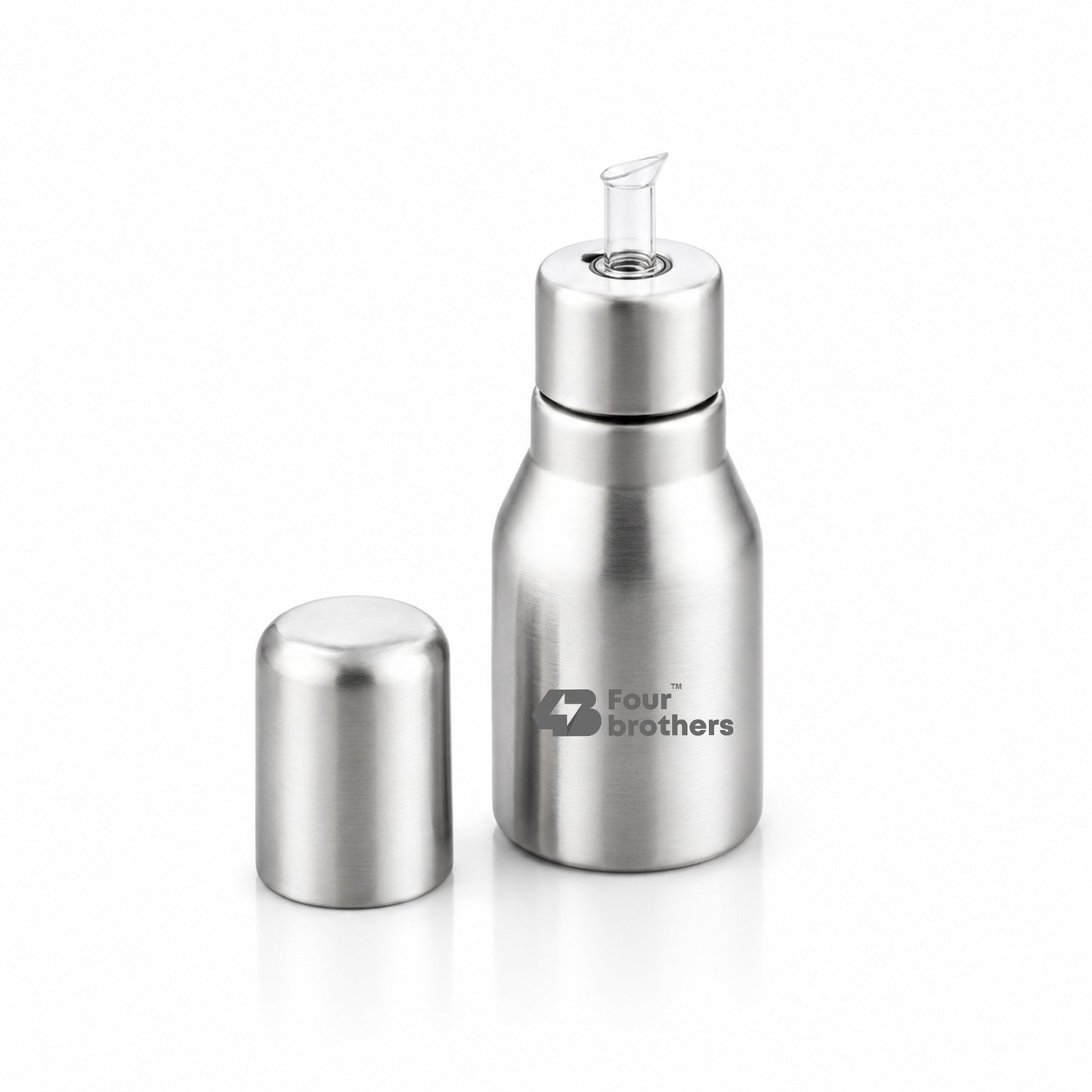 Oil Pourer Stainless Steel -Spill-Free, Hygienic & Durable Dispenser