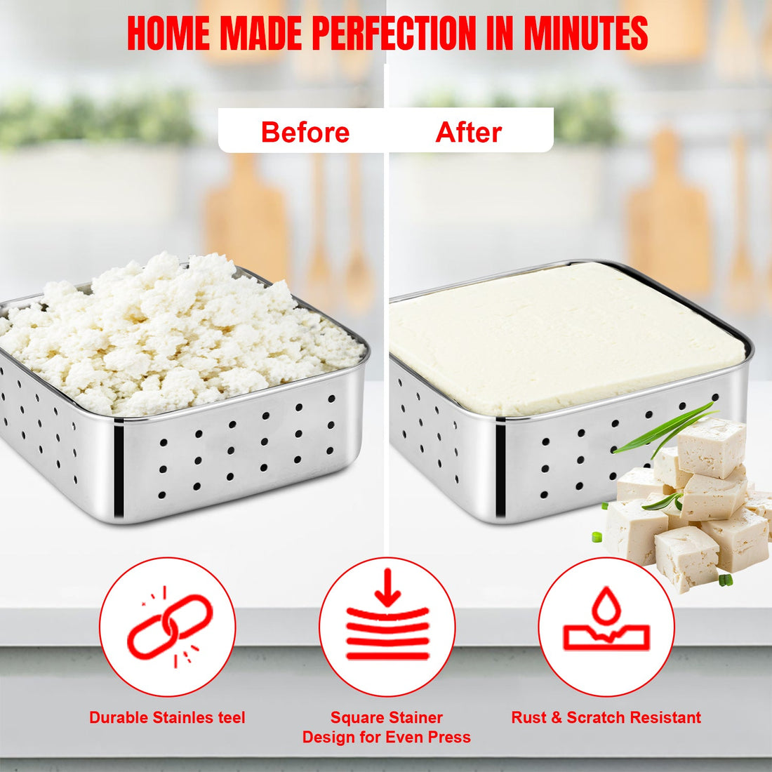 Paneer Press Mould Kit: A Complete Guide to Making Perfect Homemade Paneer