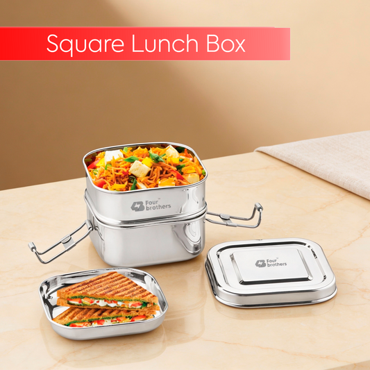 Square Lunch Box for School: The Smart Choice for Healthy, Organized Meals