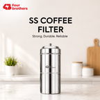 Stainless Steel Coffee Filter, South Indian Style | Four Brothers