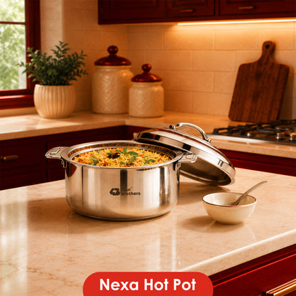 Nexa Hot Pot – Stainless Steel Casserole