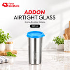 Stainless Steel Addon Tumbler with Airtight Leak Proof Lid Four Brothers | Four Brothers