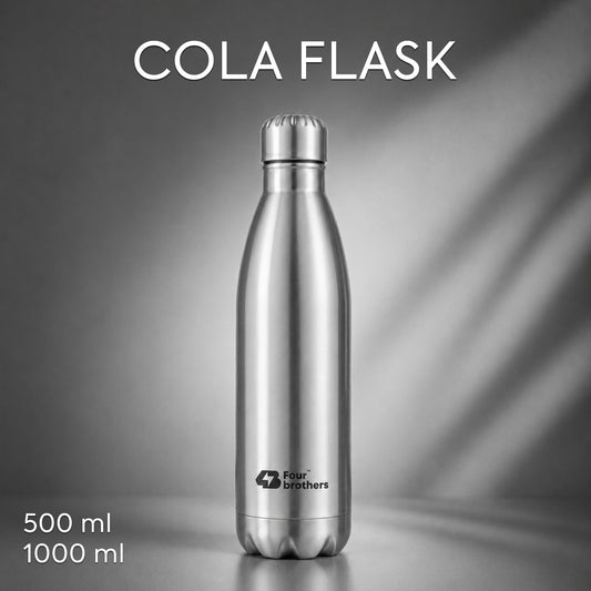 Hot & Cold Water Bottle ( Cola ) - Double Wall Flask – 304-grade stainless steel
