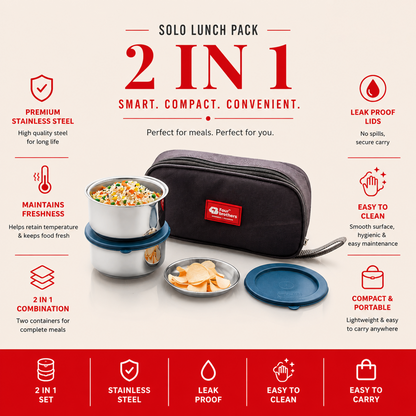 Solo Lunch Pack – Double Wall (2 in 1)