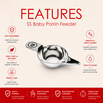 Porrin Baby Feeder 304 Stainless Steel