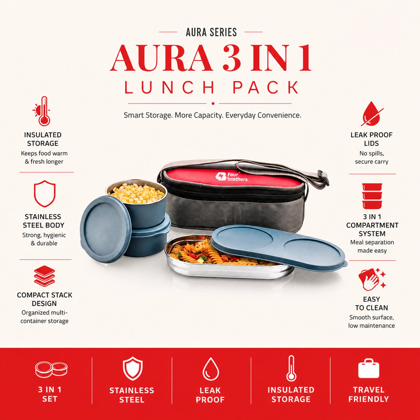 Aura Lunch Pack–Micro (3 in 1)