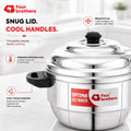 Optima Stainless Steel Idly Maker, Induction & Gas | Four Brothers