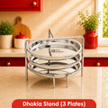 Dhokla Stand / Thattu Idly Stand – Stainless Steel Steamer Plate