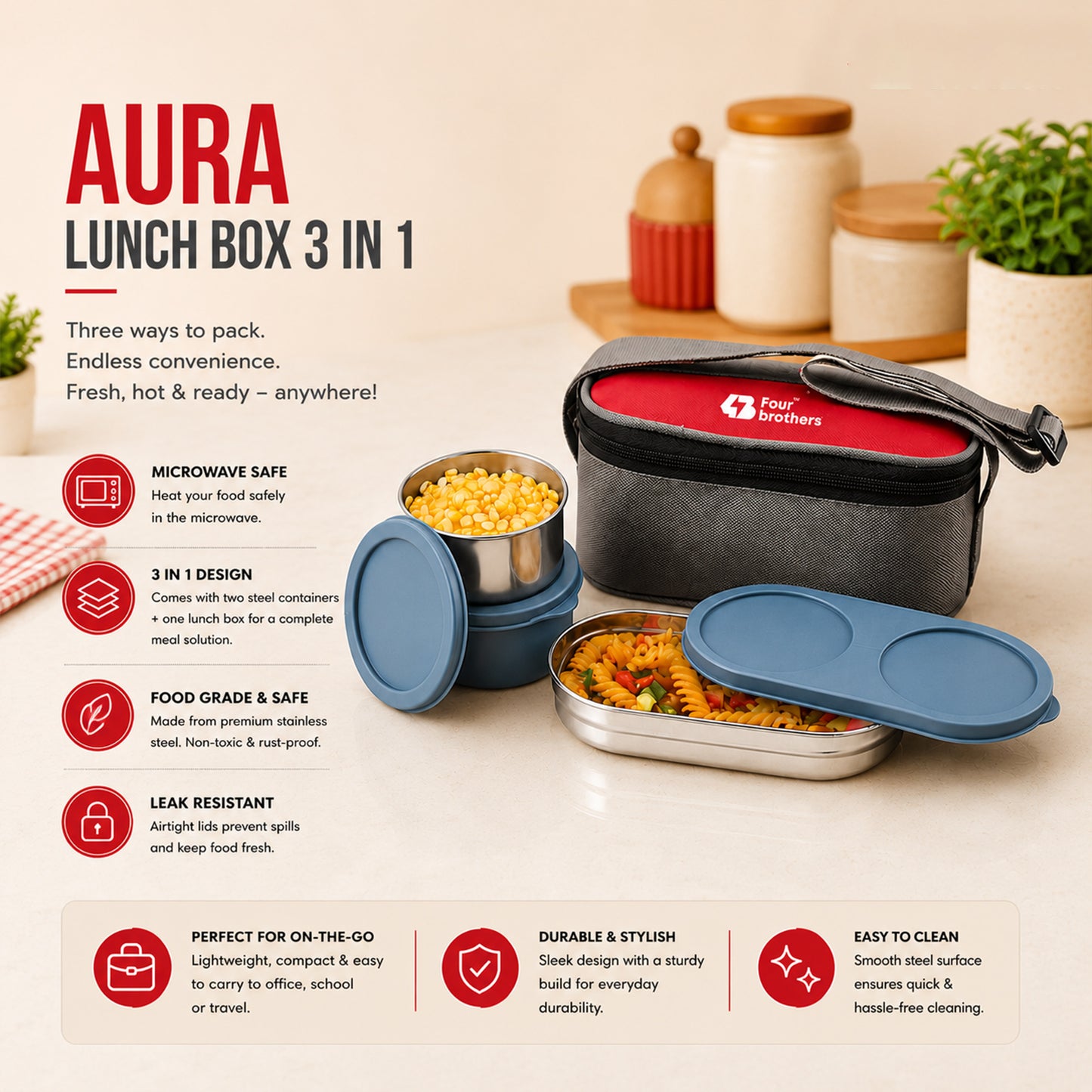 Aura Lunch Pack–Micro (3 in 1)