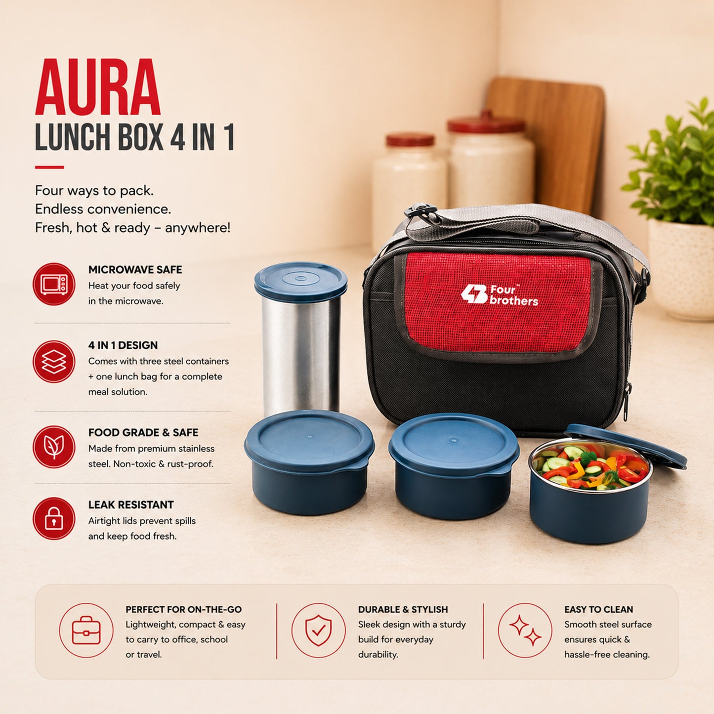 Aura Lunch Pack–Micro (4 in 1)