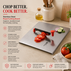 Royal Cutting/Chopping Board with Dual Blade – Premium Stainless Steel