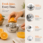 Four Brothers Stainless Steel Orange Juicer