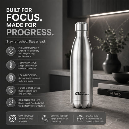 Hot & Cold Water Bottle ( Cola ) - Double Wall Flask – 304-grade stainless steel