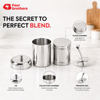 Stainless Steel Coffee Filter, South Indian Style | Four Brothers