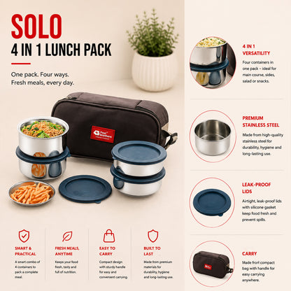 Solo  Lunch Pack – Double Wall (4 in 1)