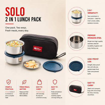 Solo Lunch Pack – Double Wall (2 in 1)