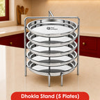 Dhokla Stand / Thattu Idly Stand – Stainless Steel Steamer Plate