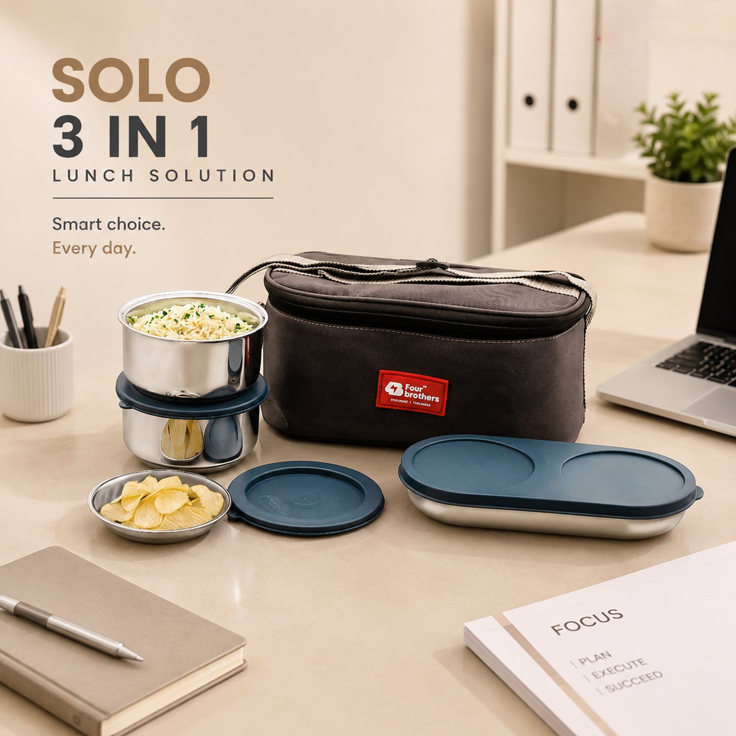 Solo Lunch Pack – Double Wall (3 in 1)
