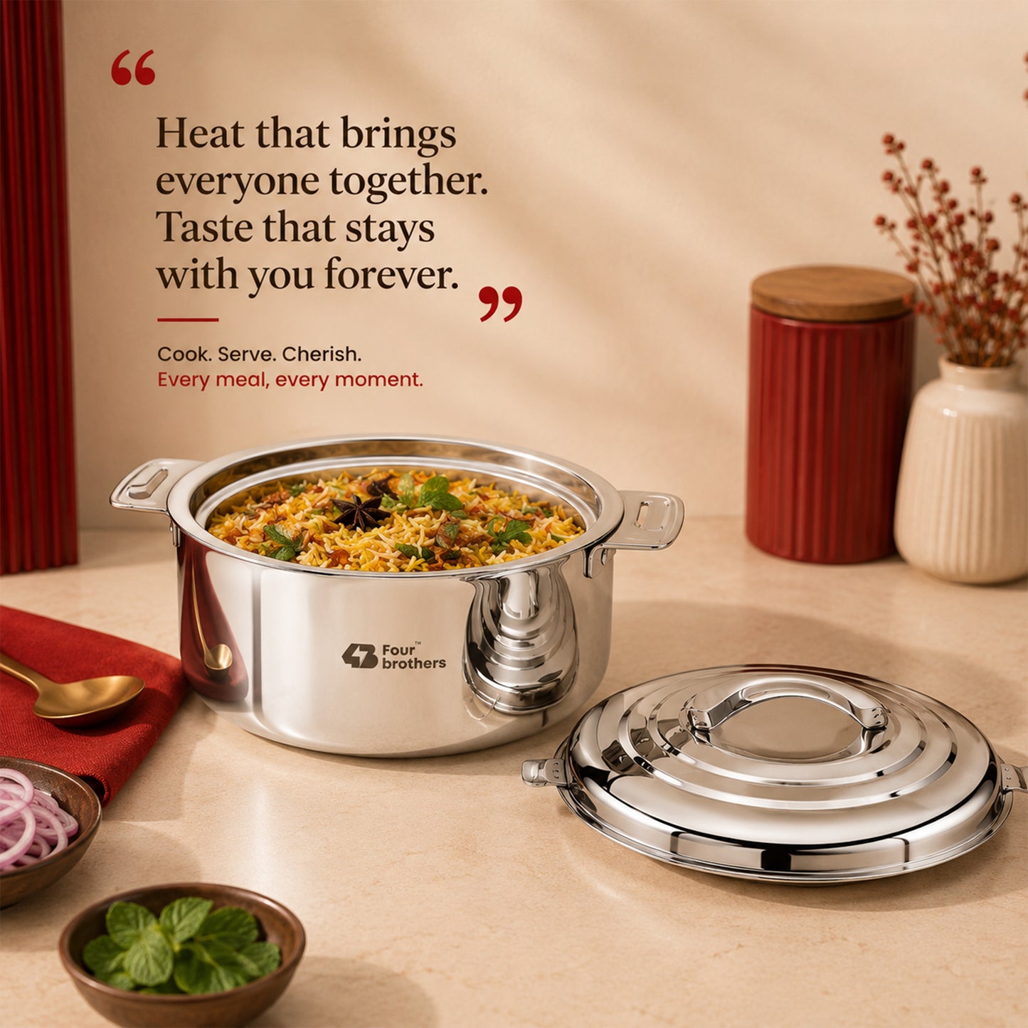 Nexa Hot Pot – Stainless Steel Casserole