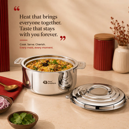 Nexa Hot Pot – Stainless Steel Casserole