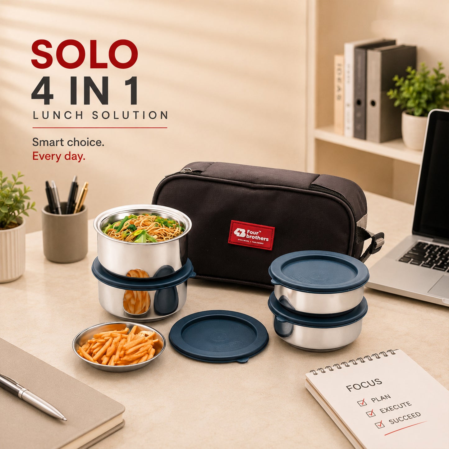 Solo  Lunch Pack – Double Wall (4 in 1)