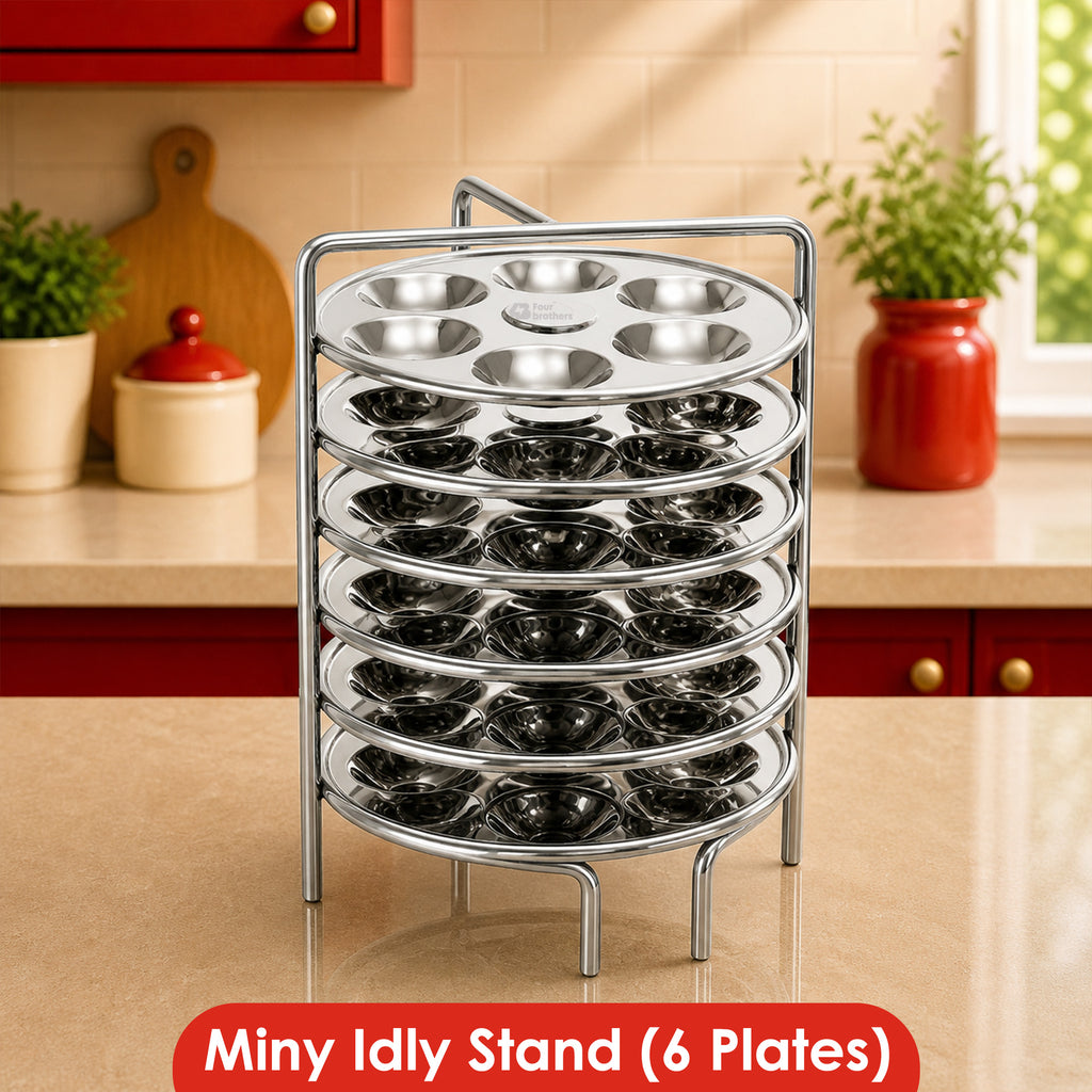 Mini Idly Stand – Stainless Steel Steamer Plate