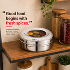 7 in 1 Spice Box -Stainless Steel