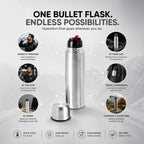 Hot and Cold Bullet Flask Double Wall 304 Stainless Steel | Four Brothers