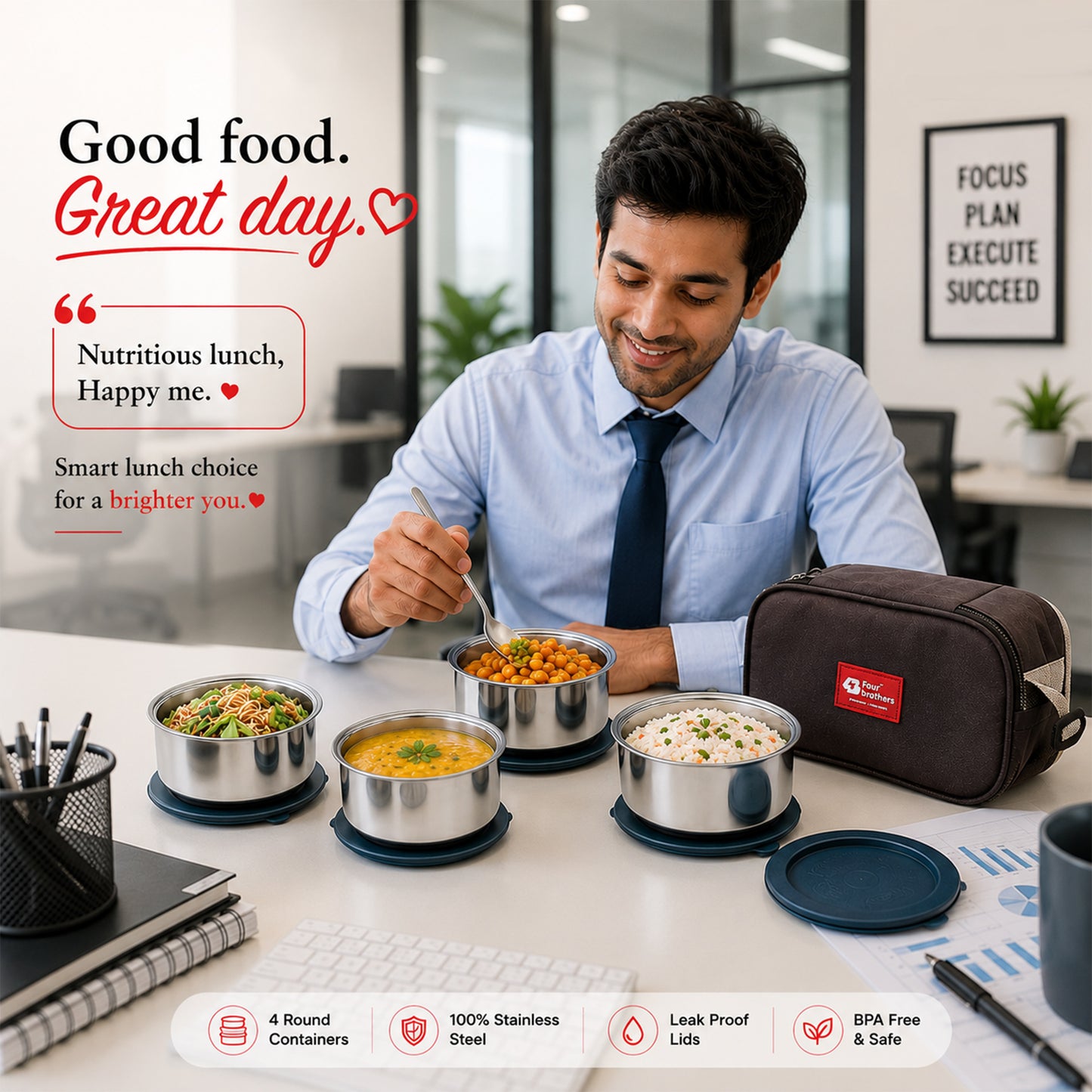 Solo  Lunch Pack – Double Wall (4 in 1)