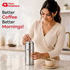 Stainless Steel Coffee Filter, South Indian Style | Four Brothers