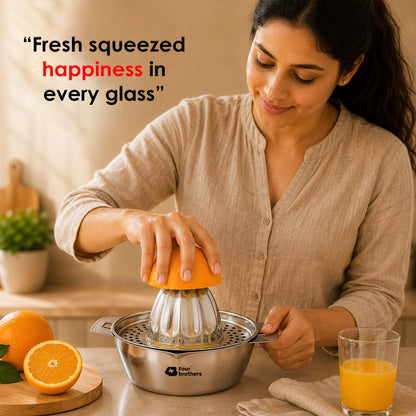 Four Brothers Stainless Steel Orange Juicer