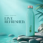 Four Brothers Stainless Steel Water Bottle ( Elite )– Single Wall, Leakproof, Lightweight