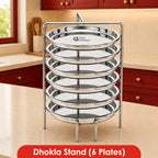 Dhokla Stand / Thattu Idly Stand – Stainless Steel Steamer Plate