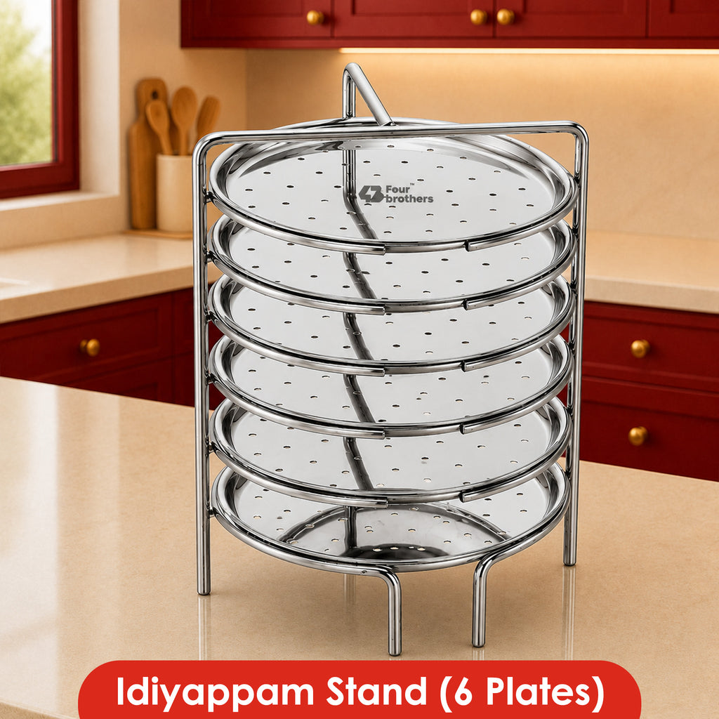 Idiyappam Stand – Stainless Steel Steamer Plate