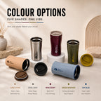Catch Coffee Mug with Lid – Double Wall | 304 Stainless Steel (280ml)