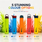 Four Brothers Stainless Steel Sipper Bottle ( Sippy ) – Single Wall, Leakproof Straw Water Bottle