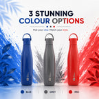 Four Brothers Insulated Water Bottle ( Rolex ) – 18Hr Hot & 24Hr Cold Stainless Steel Flask (Leakproof)