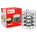 Mini Idly Stand Stainless Steel Steamer Plate, 5 Idlis Per Plate | Four Brothers