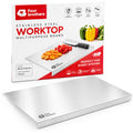 Stainless Steel Multipurpose Worktop Board | Cutting, Rolling & Kneading Platform