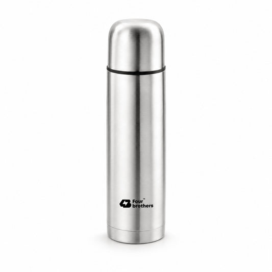 Hot and Cold Thermosteel Double Wall Inside 304 S.S Bullet Flask