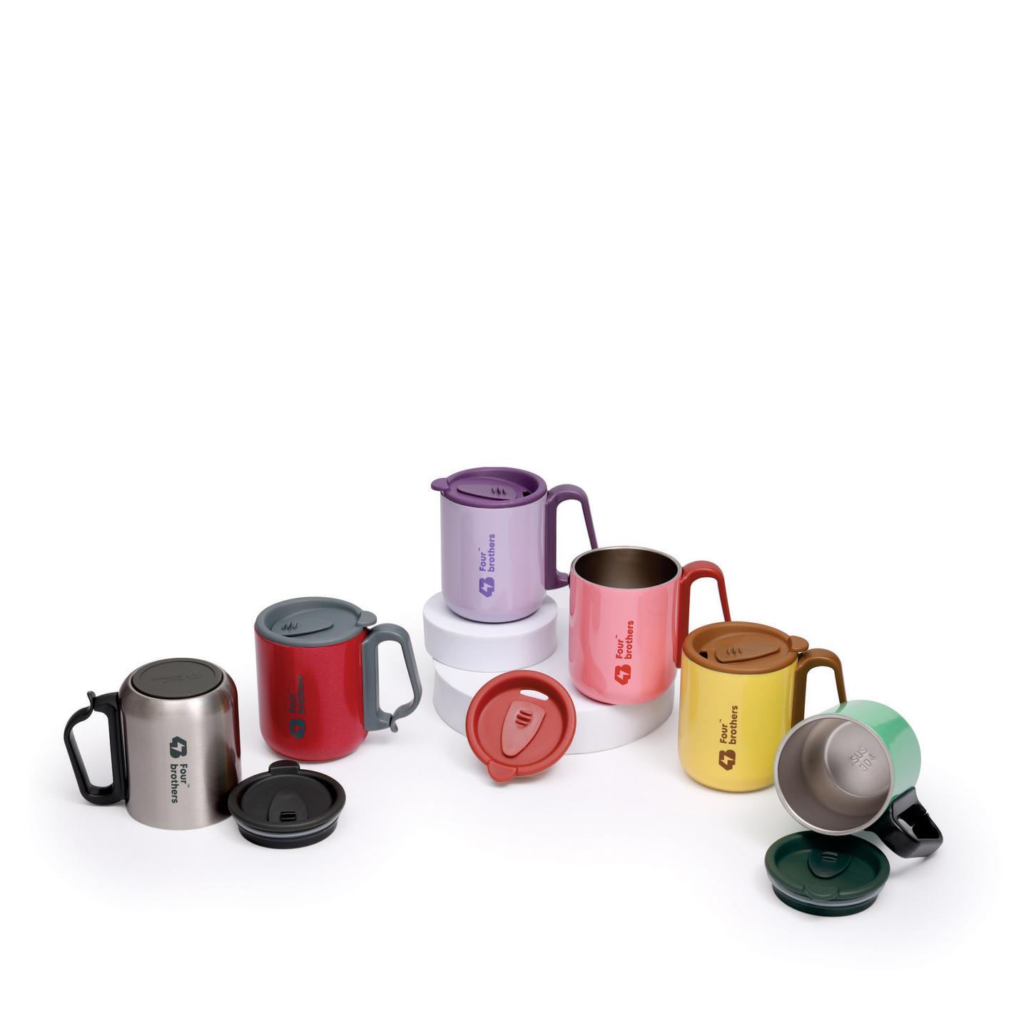 Set of 3pc Coffee Mug + Cola SS Flask FREE (Limited Time Offer)