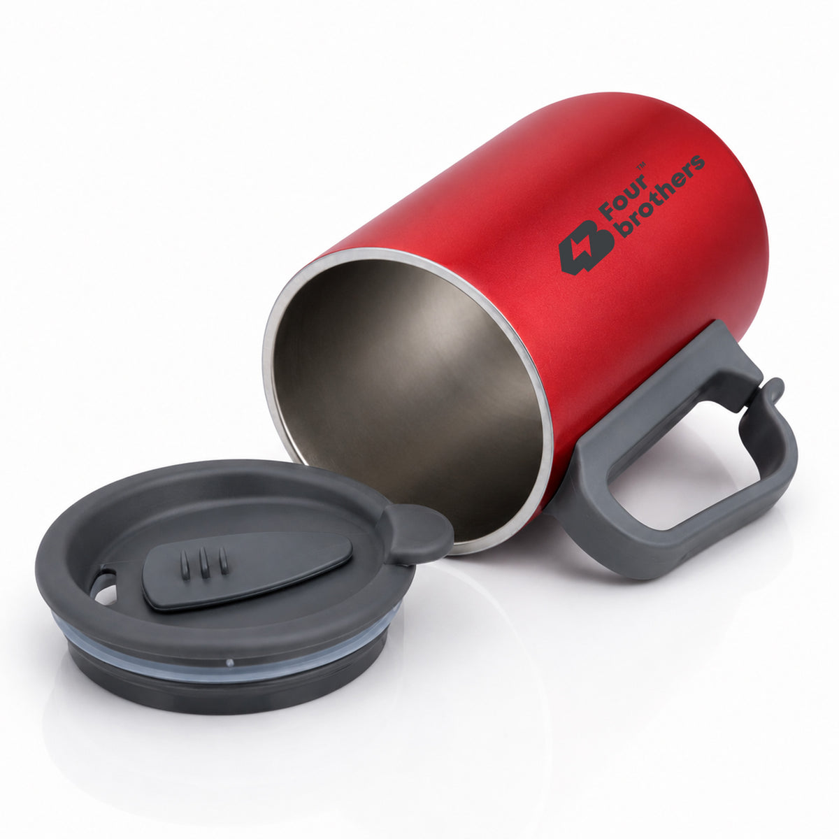 Bunny Coffee Mug with Lid – Double Wall | 304 Stainless Steel (250ml)