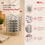 Mini Idly Stand – Stainless Steel Steamer Plate