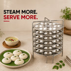 Mini Idly Stand – Stainless Steel Steamer Plate
