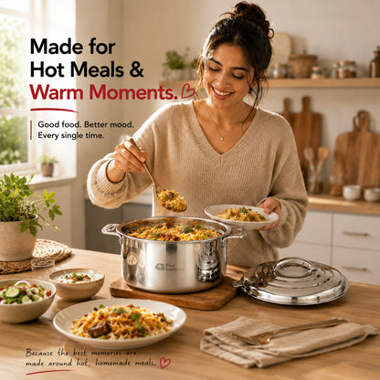 Nexa Hot Pot – Stainless Steel Casserole