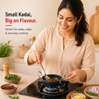 Hard Anodised Black Kadai 3Pcs Set